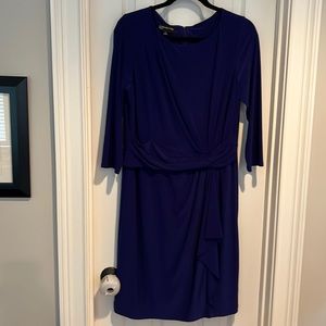 Jones New York three quarter sleeve dress size 14